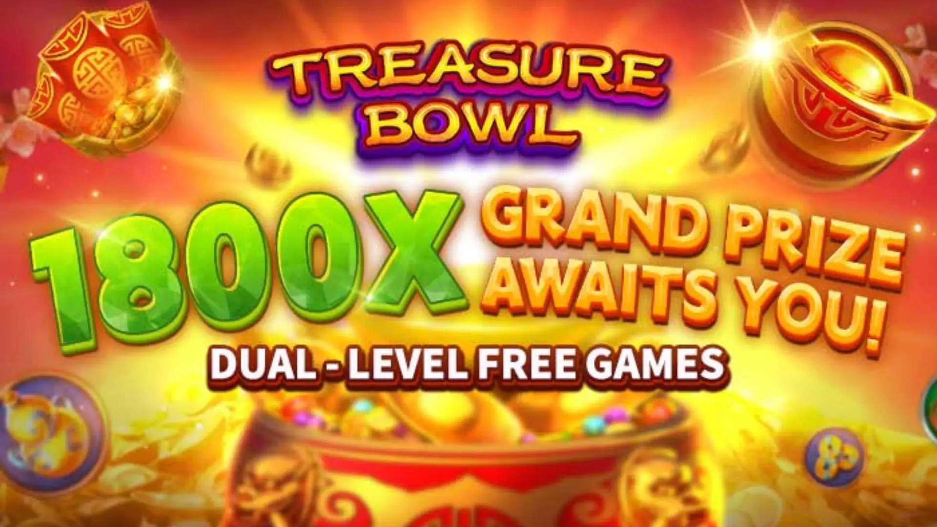 Multiplicadores Treasure Bowl 20pmbet - 7777x Máximo com Tigela Dourada